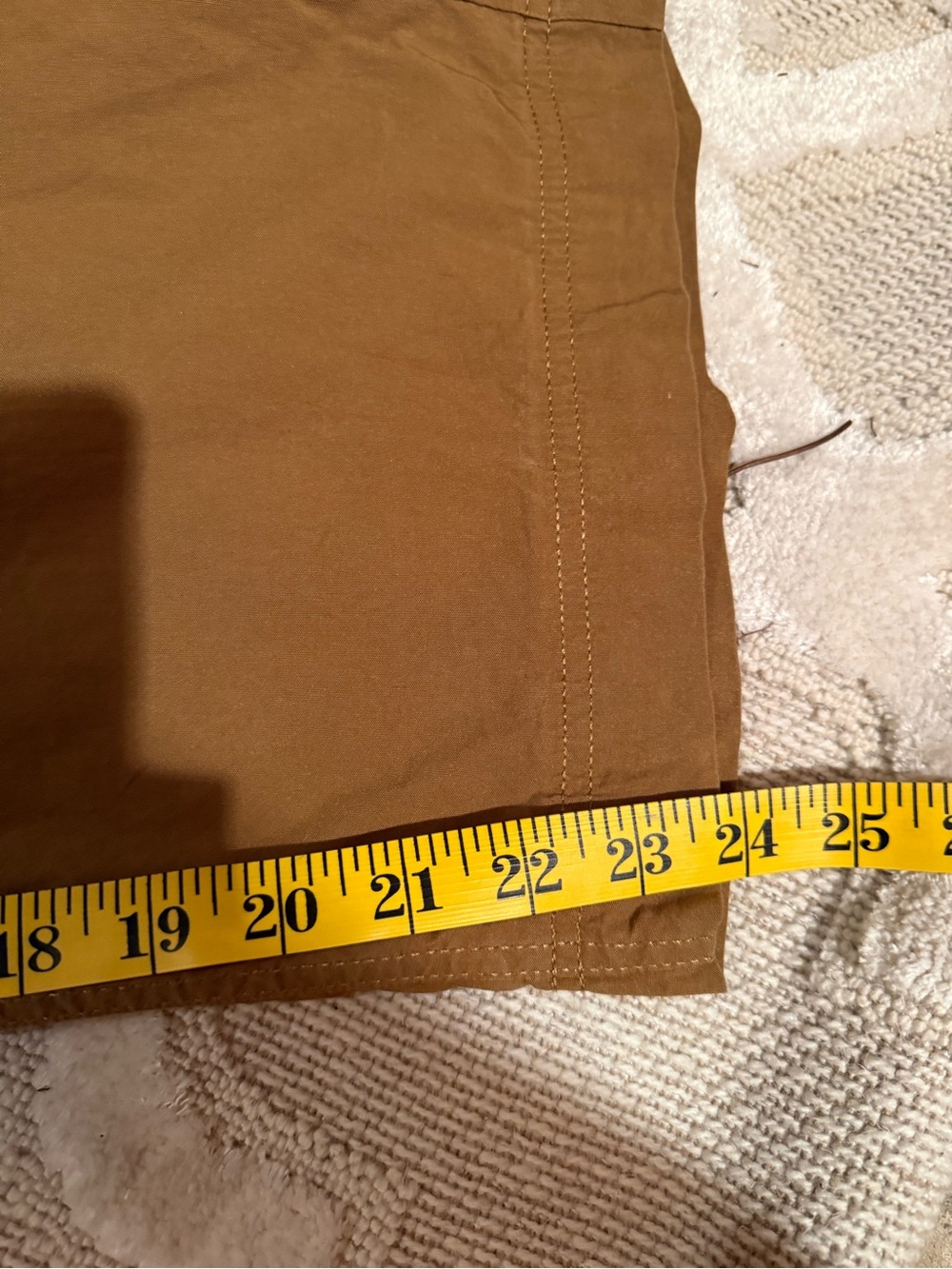 Matilda Jane stretch crop pants, brown, size 12, EUC - Picture 5 of 7
